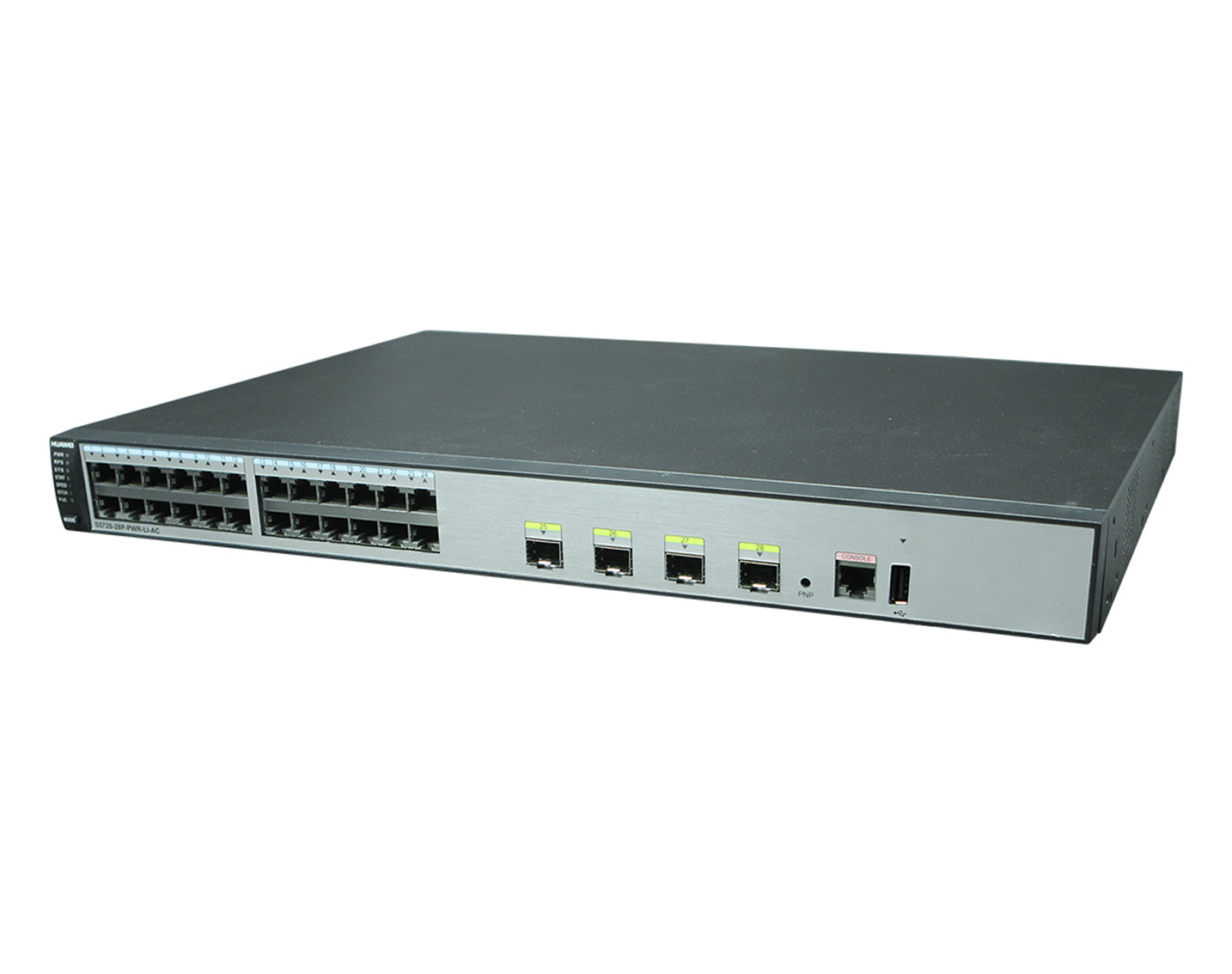 سوئیچ 28 پورت + 4 پورت SFP  هواوی مدل S5720S-28P-PWR-LI-AC-2